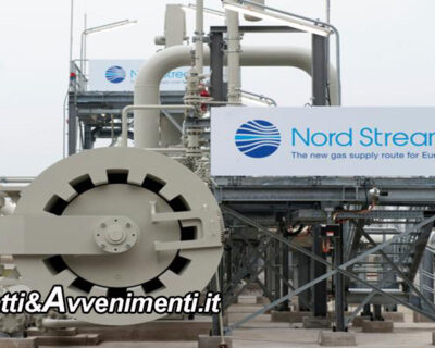 Emergenza energia in EU. Da domani a sabato stop del gasdotto Nord Stream