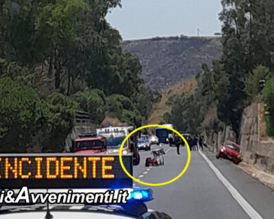 Tragico scontro tra auto e moto sulla Catania-Ragusa: ferito gravemente un carabiniere 27enne