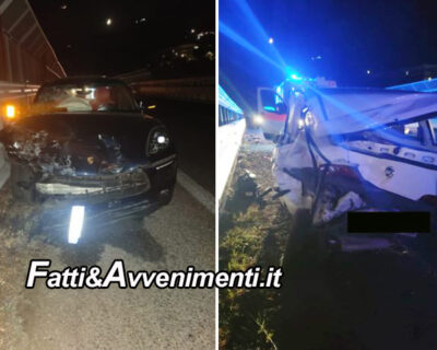 Messina. Maxi tamponamento sulla tangenziale: 62enne muore schiacciato tra le lamiere dell’auto e 9 i feriti