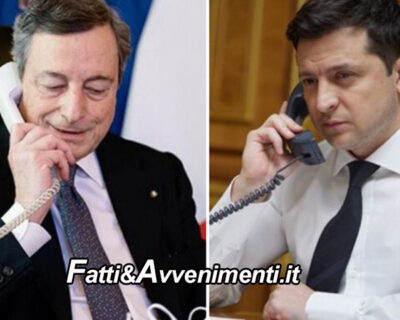 Ucraina. Draghi telefona a Zelensky e lo rassicura: pronto il quinto invio di armi dall’Italia