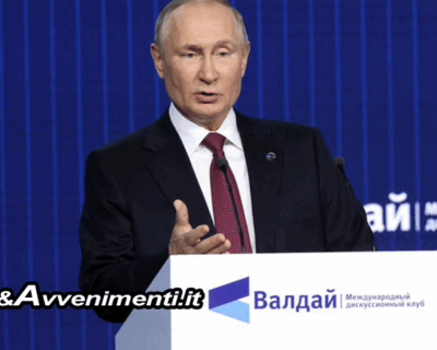 Putin: “Occidente fa un gioco sanguinoso e alimenta escalation in Ucraina, vuole sterminarci”
