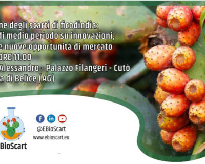 Ebioscart, progetto valorizzazione scarti di ficodindia oggi e domani a Santa Margherita Belice e Roccapalumba