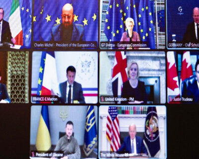 G7 contro Mosca: “Condanniamo attacchi in Ucraina”. Zelensky: “Non può esserci dialogo con Putin”