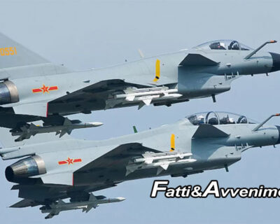 35 aerei caccia e 8 navi da guerra cinesi vicino a Taiwan: continua a salire la tensione