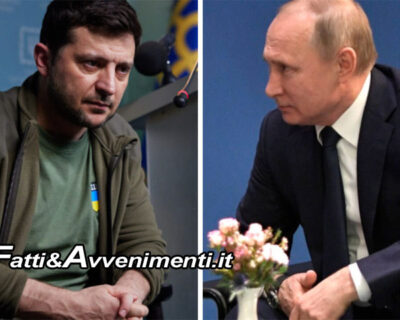 Zelensky “abbassa” il tiro: “Riconquista non militare della Crimea”, Mosca: “Fuori discussione, è territorio russo”