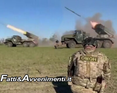 Pioggia di missili su Kherson nelle ultime 24 ore, Zelensky: “Russi preparano nuovi attacchi su tutta l’Ucraina”