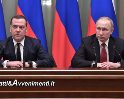 Putin nomina Medvedev suo vice presidente nella Commissione militare-industriale