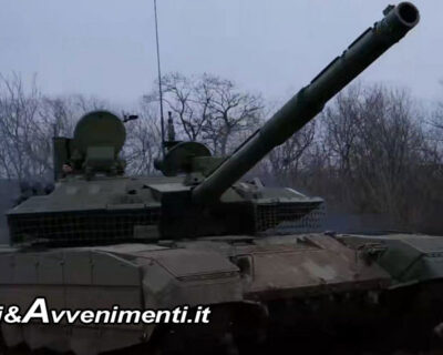 Bahkmut, il Gruppo Wagner ora dotato anche dei moderni carri armati T90