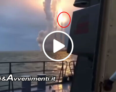 Stamattina missili russi Kalibr sull’Ucraina lanciati dalle navi del Mar Nero: “Infrastrutture ucraine colpite in almeno 4 regioni”