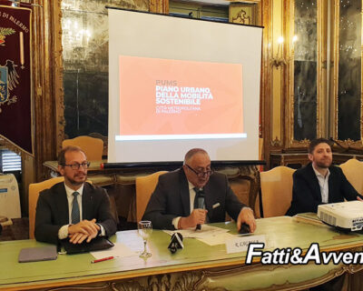 Palermo. Il sindaco Roberto Lagalla presenta il Piano Urbano della Mobilità Sostenibile