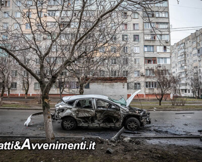 Sabotatori ucraini fanno saltare in aria l’auto del capo della polizia a Mariupol: attentato fallito