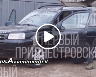 Transnistria: “Servizi segreti ucraini hanno preparato autobomba per uccidere Presidente Krasnoselsky” – VIDEO