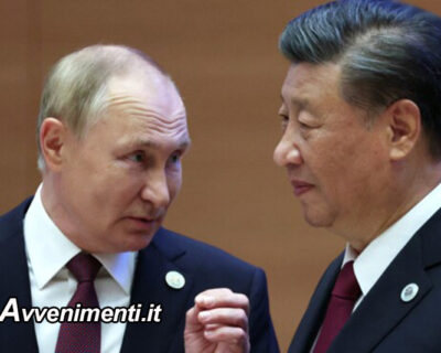 Vladimir Putin incontrerà Xi Jinping a Pechino ad ottobre: “Rapporti intrinsecamente forti”