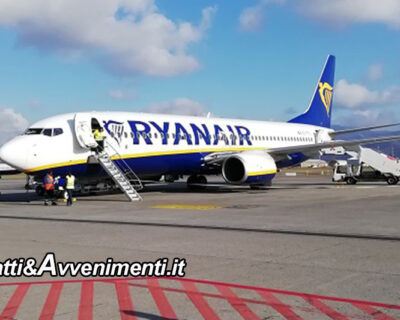 Ryanair  sospende tutti i voli su Comiso: “il gestore dell’aeroporto ha tentato di cambiare gli accordi”