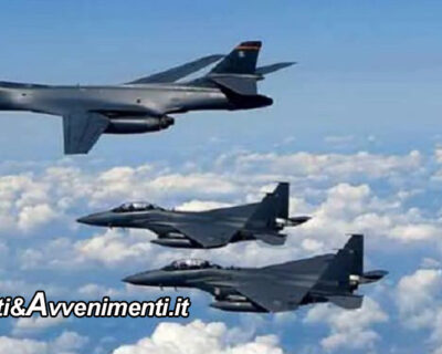 Sale la tensione tra Pechino e Taiwan: 9 aerei militari cinesi sui cieli dello Stretto in modalità da combattimento