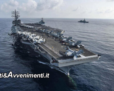 Nave da guerra Usa “entra illegalmente” nel mare di Taiwan   durante le esercitazioni militari cinesi attorno all’isola