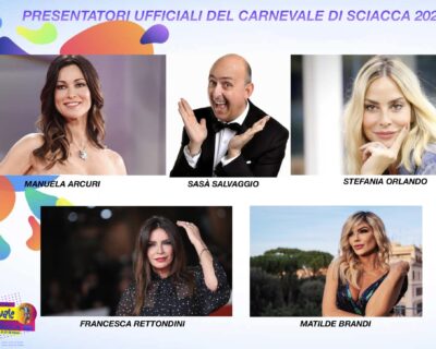 Sasà Salvaggio torna a presentare il Carnevale di Sciacca 2023 e sarà affiancato da tanti nomi noti