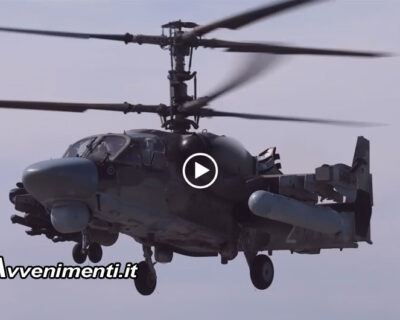 Elicotteri Ka-52 Alligator annientano le roccaforti ucraine – VIDEO