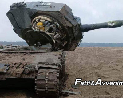 Primo tank Leopard 2 danneggiato: “gli è saltata la torretta” prima ancora di arrivare in Ucraina