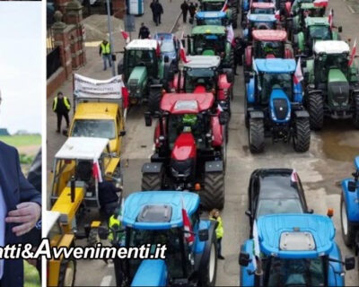 Zelensky contestato nella “sua” Polonia: protesta con trattori dei contadini e il ministro dell’Agricoltura si dimette