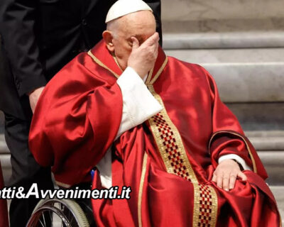 Papa Francesco non presiederà la Via Crucis al Colosseo, la seguirà da Santa Marta a causa del freddo di queste ore