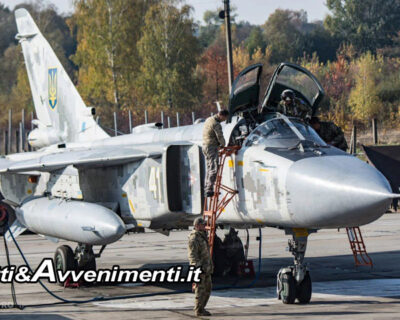 Le forze aerospaziali russe hanno abbattuto un bombardiere Su-24 ucraino vicino a Krasny Liman
