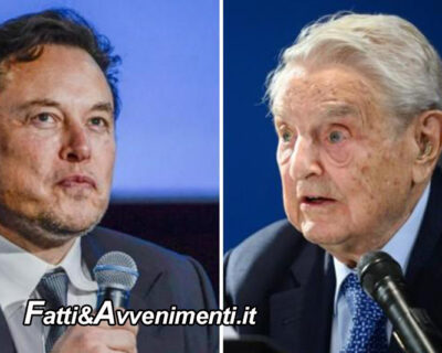 Elon Musk attacca George Soros: “Vuole distruggere l’Occidente con un’invasione guidata dei migranti”