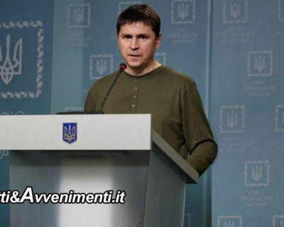 Podolyak: “la delegazione africana è venuta solo per chiedere lo stop al mandato di arresto per Putin”