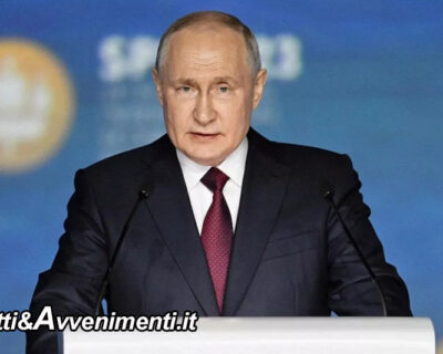 Putin: “Controffensiva ucraina completamente fallita, Kiev ha subito perdite massicce”