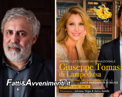 Premio Letterario Internazionale Giuseppe Tomasi di Lampedusa allo scrittore-sceneggiatore Francesco Piccolo