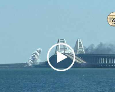 Tre missili ucraini abbattuti vicino allo stretto di Kerch: il ponte di Crimea non è stato colpito