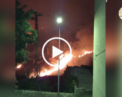 Ragusa. Incendio di vaste proporzioni sta mettendo in difficoltà pompieri e soccorritori, ostacolati dalla zona impervia