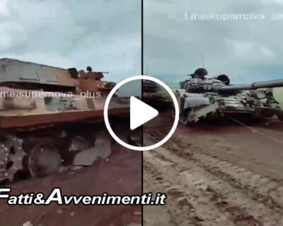 Quattro tank Leopard 2 e due T-72 ucraini distrutti: la colonna di Kiev spazzata via dai russi a Zaporizhzhia – VIDEO
