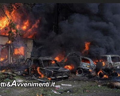 Ucraina. Raid Russo su Kostiantynivka, nel Donetsk: 17 vittime e almeno 32 feriti 