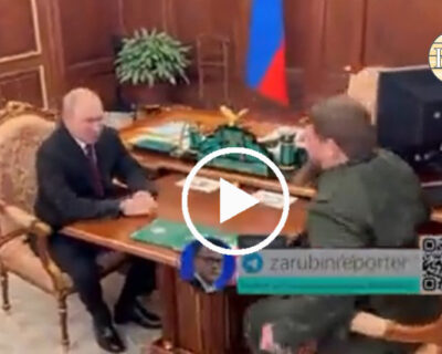 Putin incontra il comandante ceceno Kadyrov che Kieve aveva dato per morto