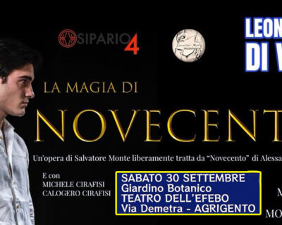Tutto esaurito per “Novecento” diretto da Salvatore Monte: stasera il debutio ad Agrigento