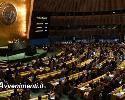 Onu: Assemblea approva bozza per cessate fuoco Gaza, Italia e Germania si astengono, Usa e Israele votano no