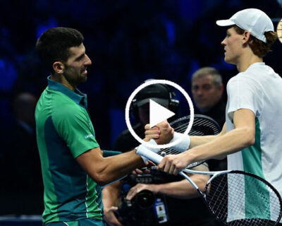 Sinner strepitoso,  alle ATP Finals: batte Djokovic in tre set  e vola al comando del gruppo verde