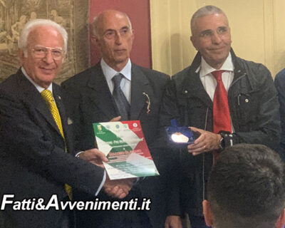 Burgio (AG), Cerimonia di consegna del Premio “L’Unione – Pro Meritis ad Patriam”.