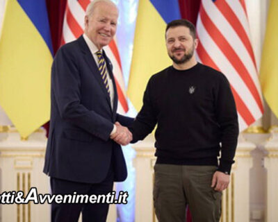 Washington avvisa Zelensky: “Fondi finiti, stop ad aiuti all’Ucraina”