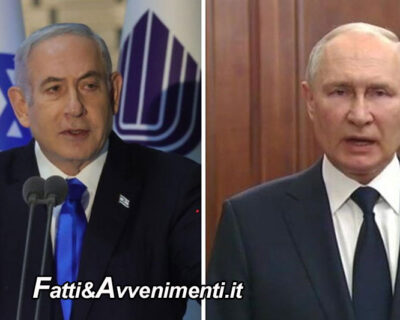 Guerra Gaza. Telefonata Netanyahu – Putin: “Discussione di 50 minuti, continuare contatti”