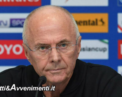 Sven-Goran Eriksson, ex allenatore della Lazio e della nazionale inglese: “Ho un cancro, mi resta un anno da vivere”