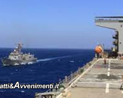 L’Italia invia una nave militare nel Mar Rosso per una “missione difensiva ma armata” contro gli Houthi