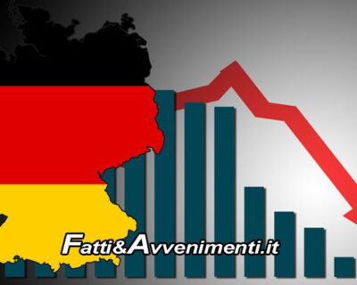 Germania in recessione tra le guerre: Pil confermato a -0,3% nel 4° trimestre e su base annua